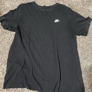Nike Men's Short Sleeve Black Tee